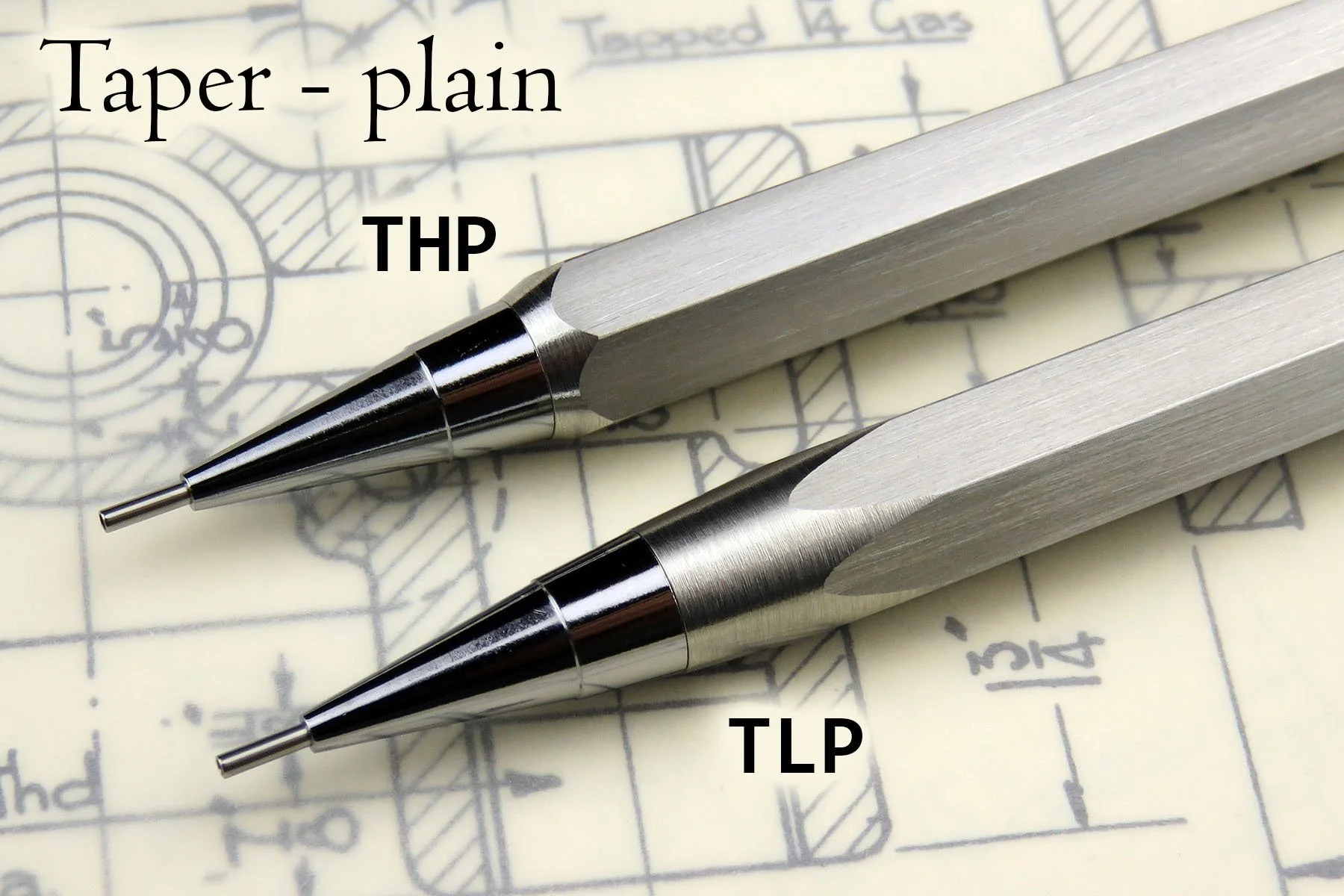 Number 9 Pencil - stainless / brass / aluminium — IJ Instruments Ltd.